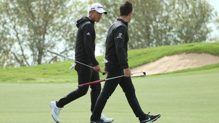 Viktor Hovland and Collin Morikawa 